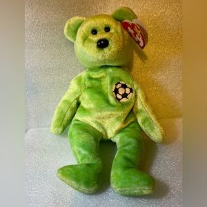 1998 Kicks Beanie Baby Special Edition ERROR